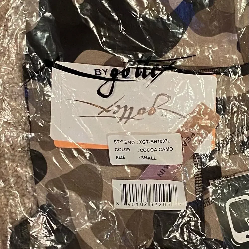 X by Gottex camo full length legging SZ small high rise